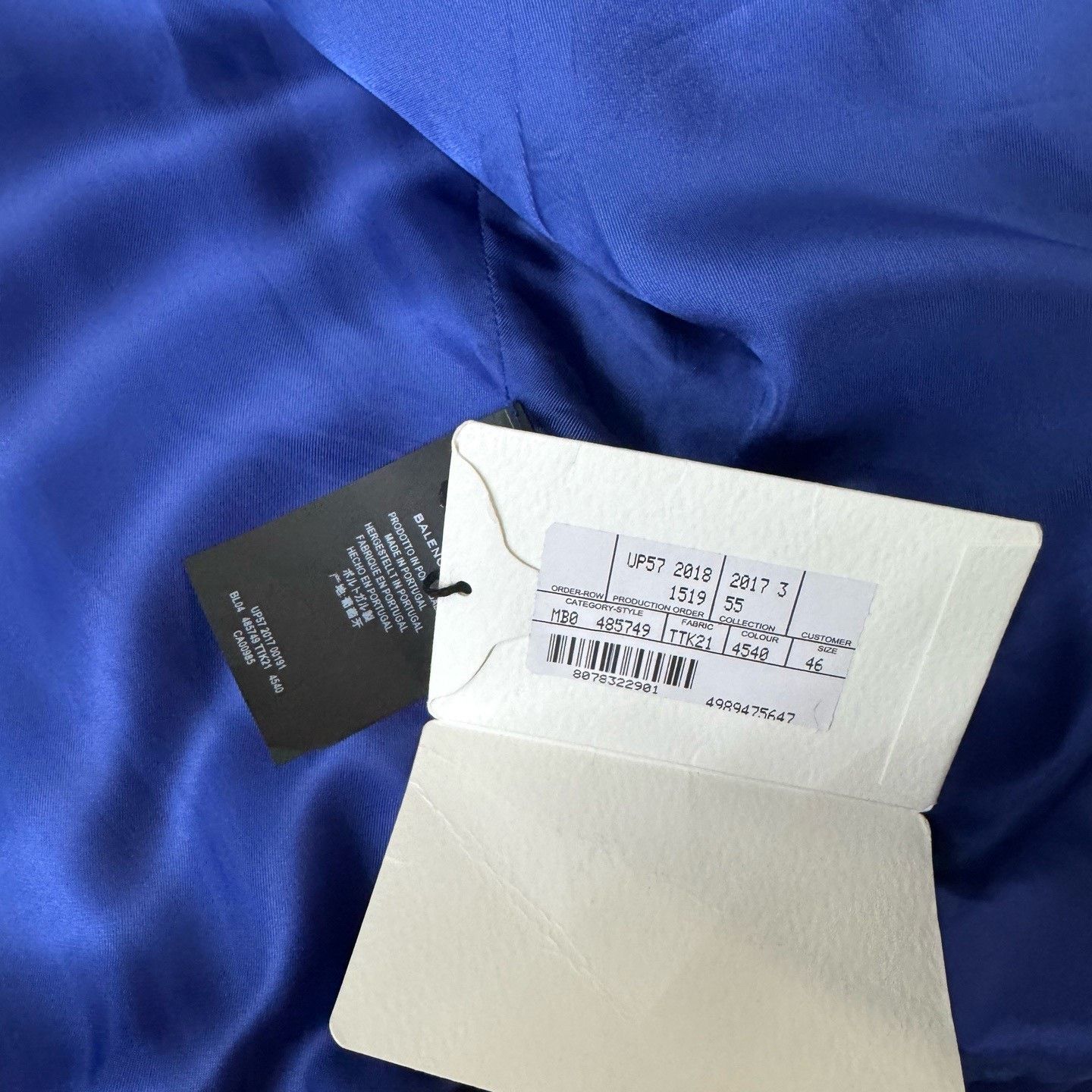 Balenciaga Balenciaga Purple Light Jacket 46 Men Size US L / EU 52-54 / 3 - 4 Thumbnail