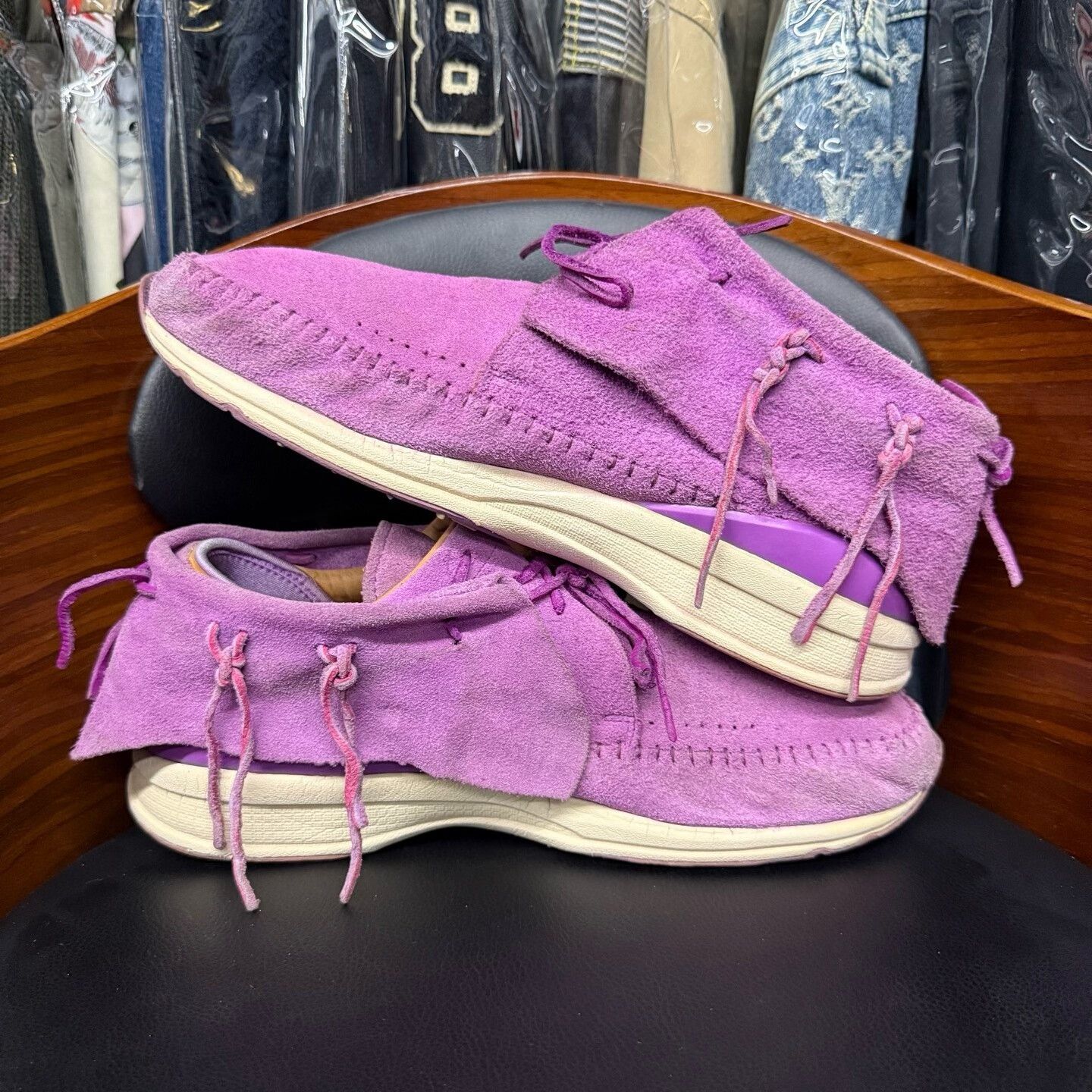 Visvim Visvim Casual Purple Lowtop Sneakers 9.5 Men Size US 9.5 / EU 42-43 - 7 Thumbnail