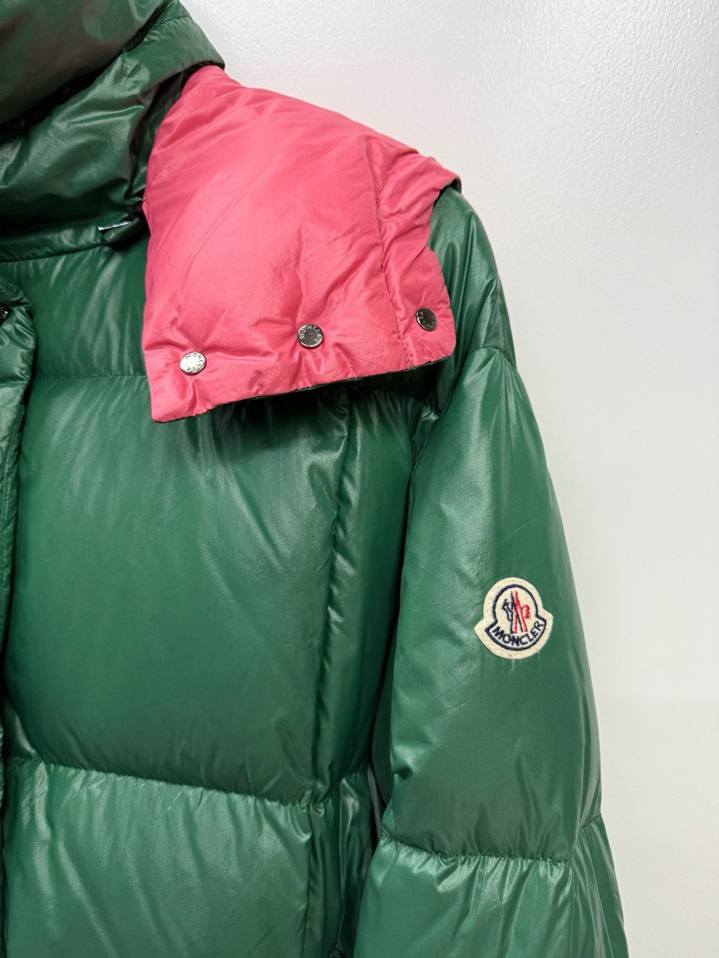 Moncler Moncler Down Green Heavy Coat 3 Men Size US XS / EU 42 / 0 - 3 Thumbnail