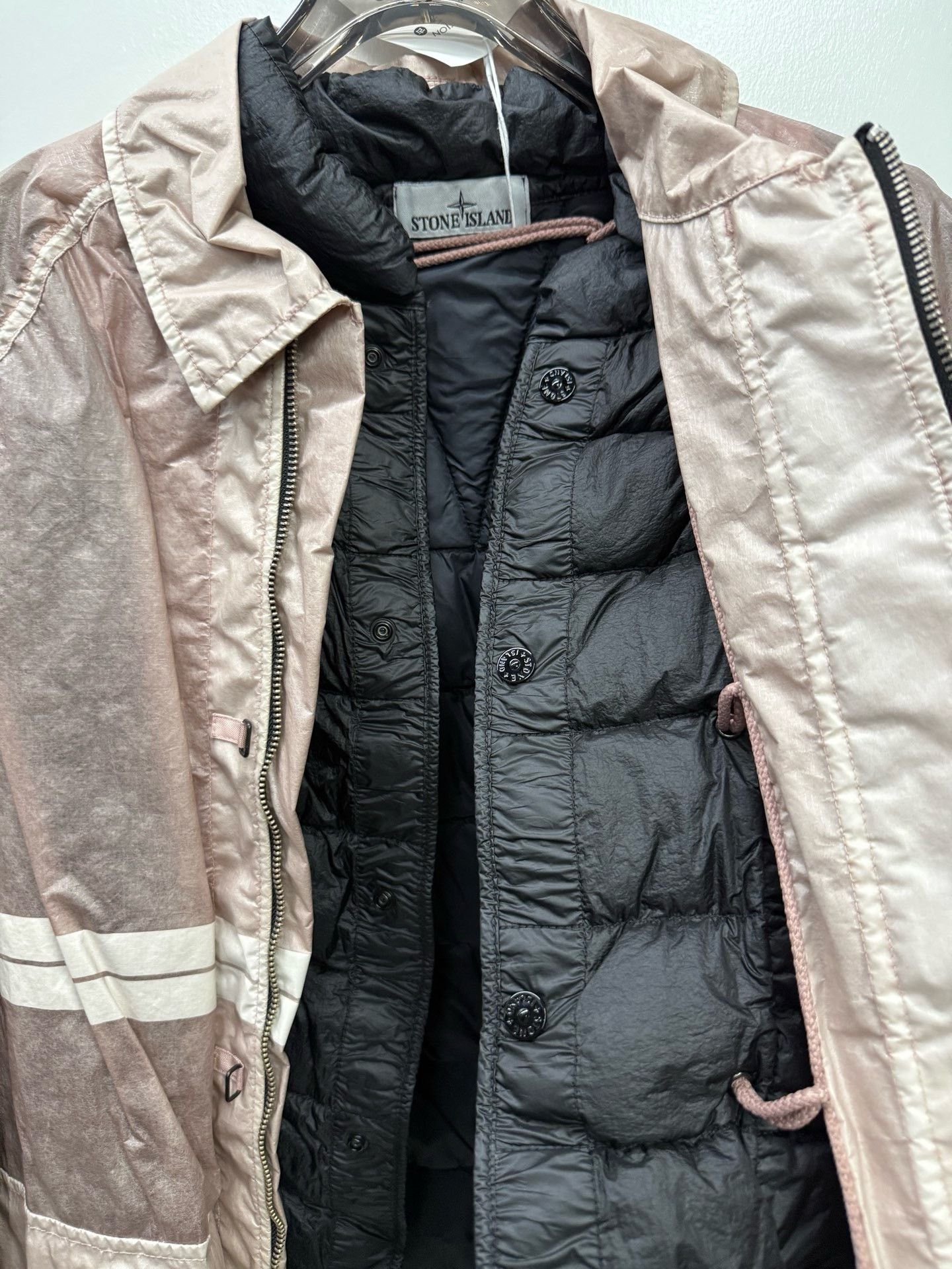 Stone Island Stone Island Limited Down Pink Heavy Coat XL Men Size US XL / EU 56 / 4 - 5 Thumbnail