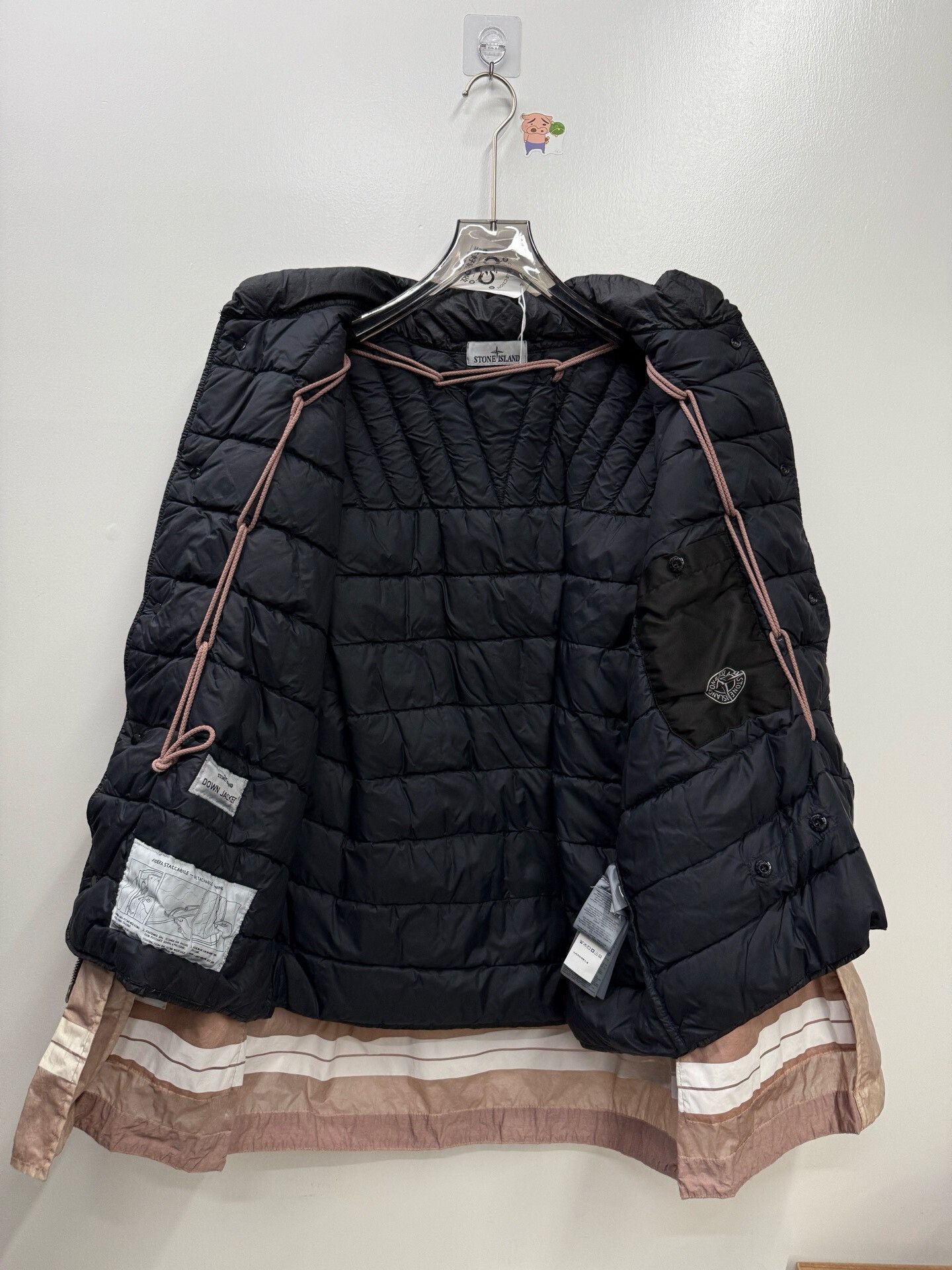 Stone Island Stone Island Limited Down Pink Heavy Coat XL Men Size US XL / EU 56 / 4 - 6 Thumbnail