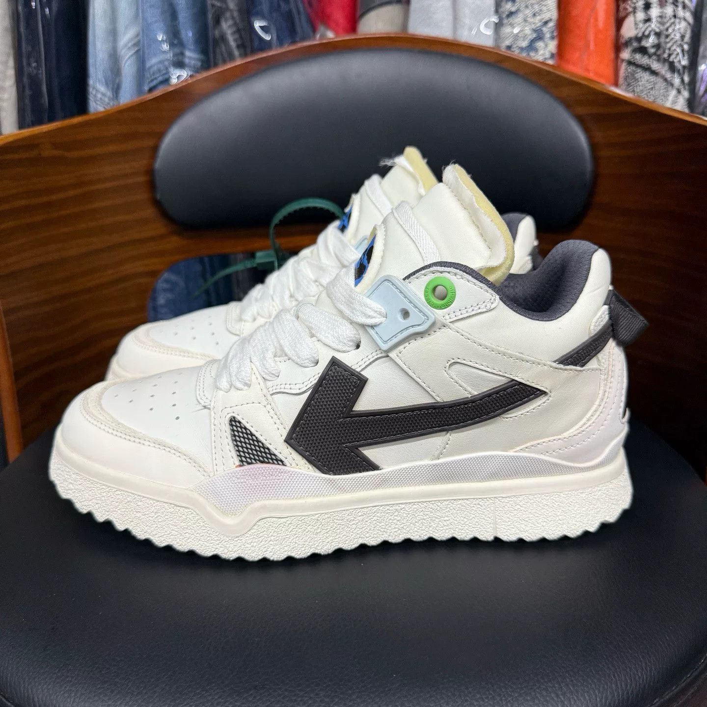 Off-White Off-White White Lowtop Sneakers 40 Men Size US 7.5 / EU 40-41 - 6 Thumbnail
