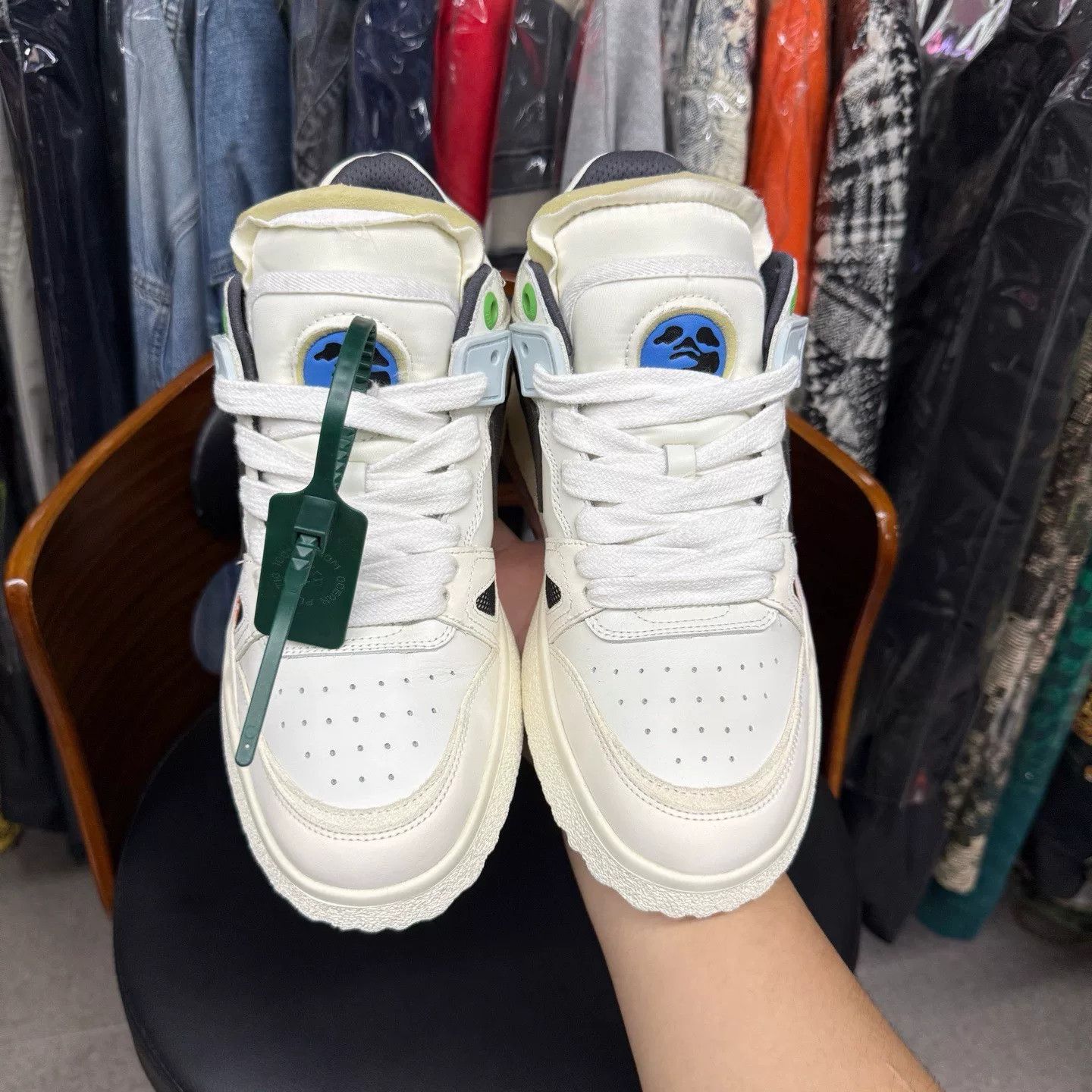 Off-White Off-White White Lowtop Sneakers 40 Men Size US 7.5 / EU 40-41 - 5 Thumbnail