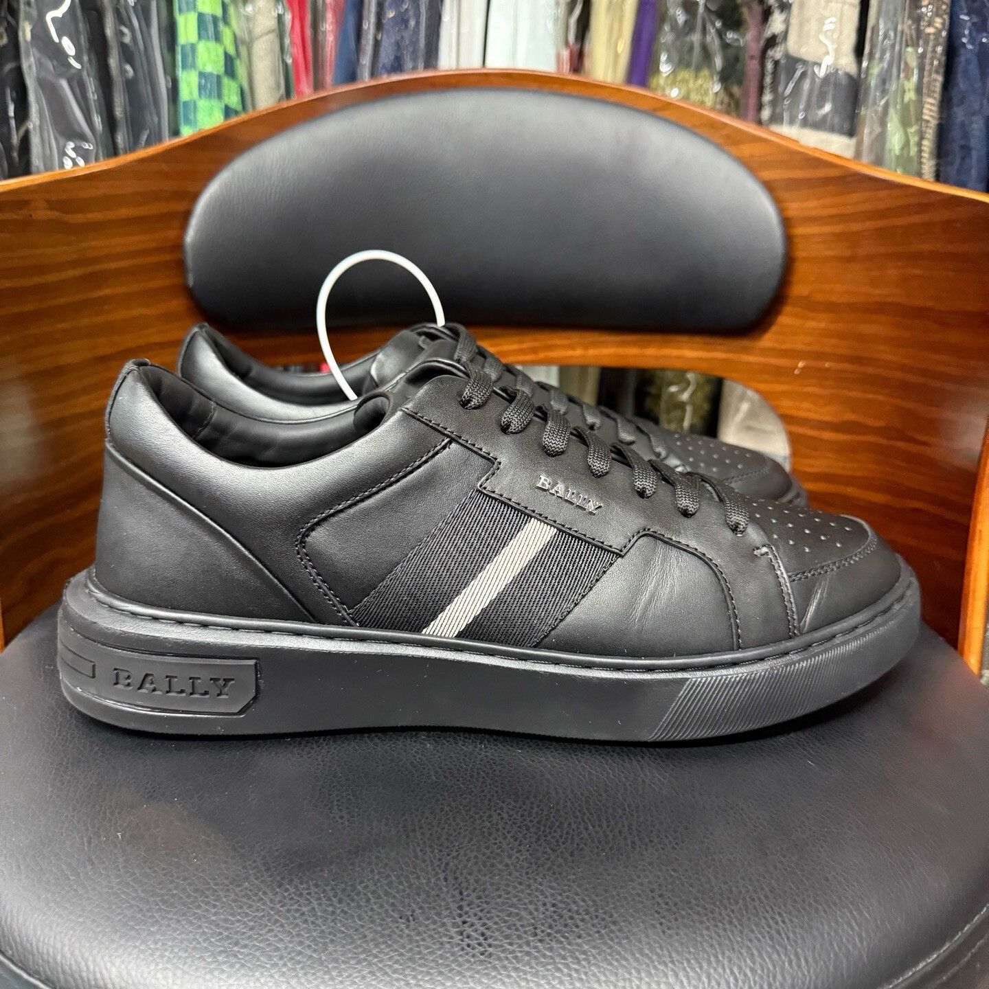 Bally Bally Casual Black Lowtop Sneakers 25 Men Size US 10 / EU 43 - 4 Thumbnail