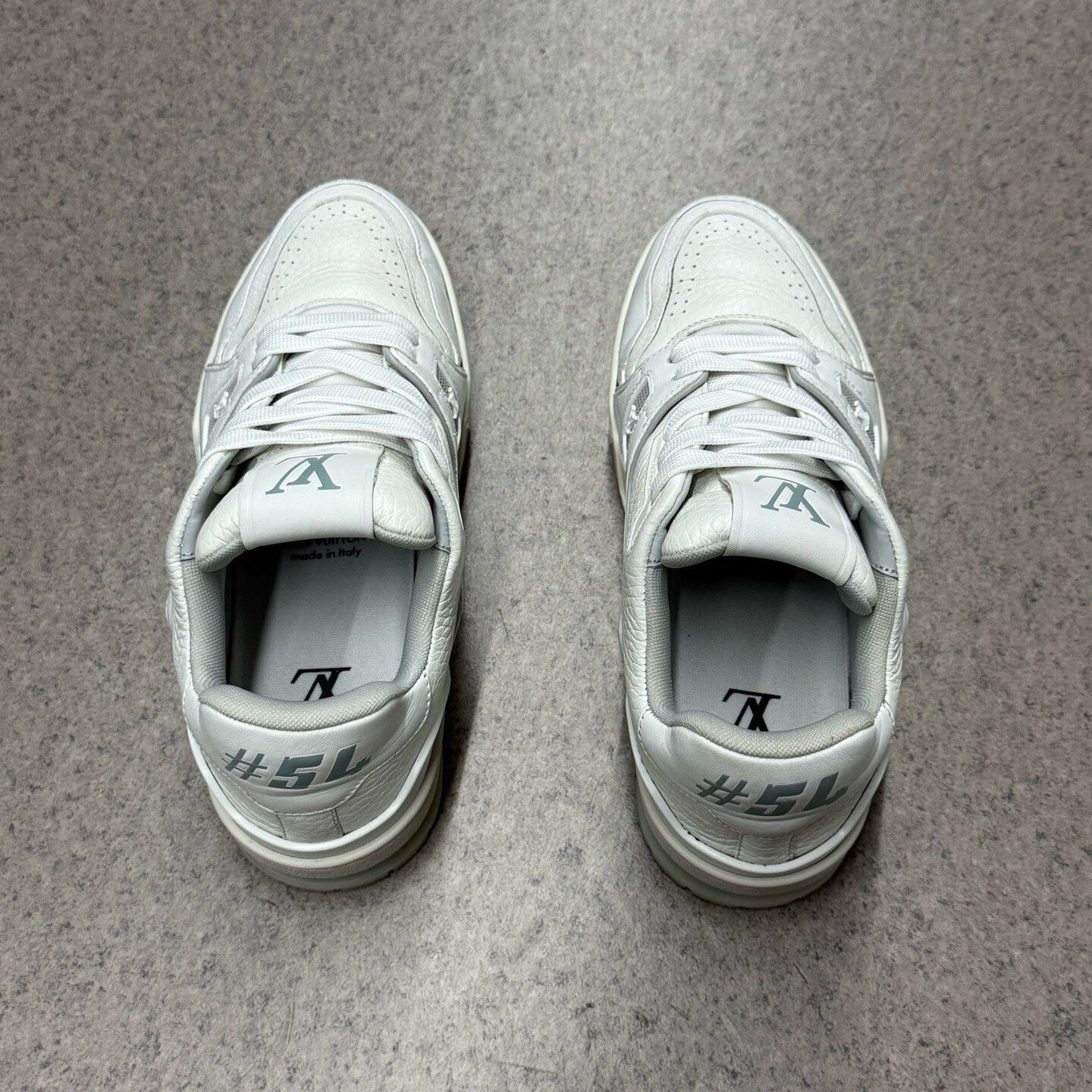 Louis Vuitton Louis Vuitton Training White Lowtop Sneakers 37 Women Size US 6.5 / IT 36.5 - 7 Thumbnail