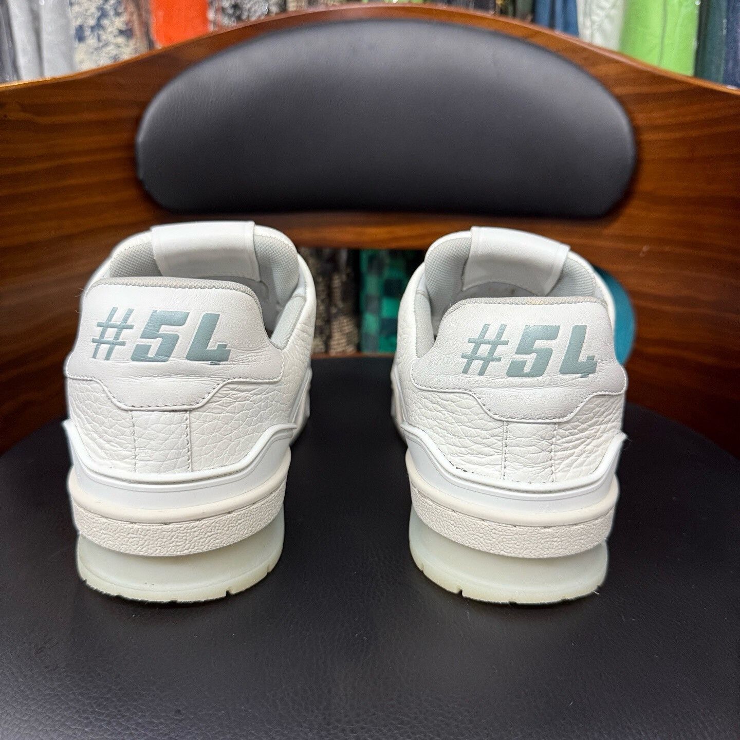 Louis Vuitton Louis Vuitton Training White Lowtop Sneakers 37 Women Size US 6.5 / IT 36.5 - 3 Thumbnail