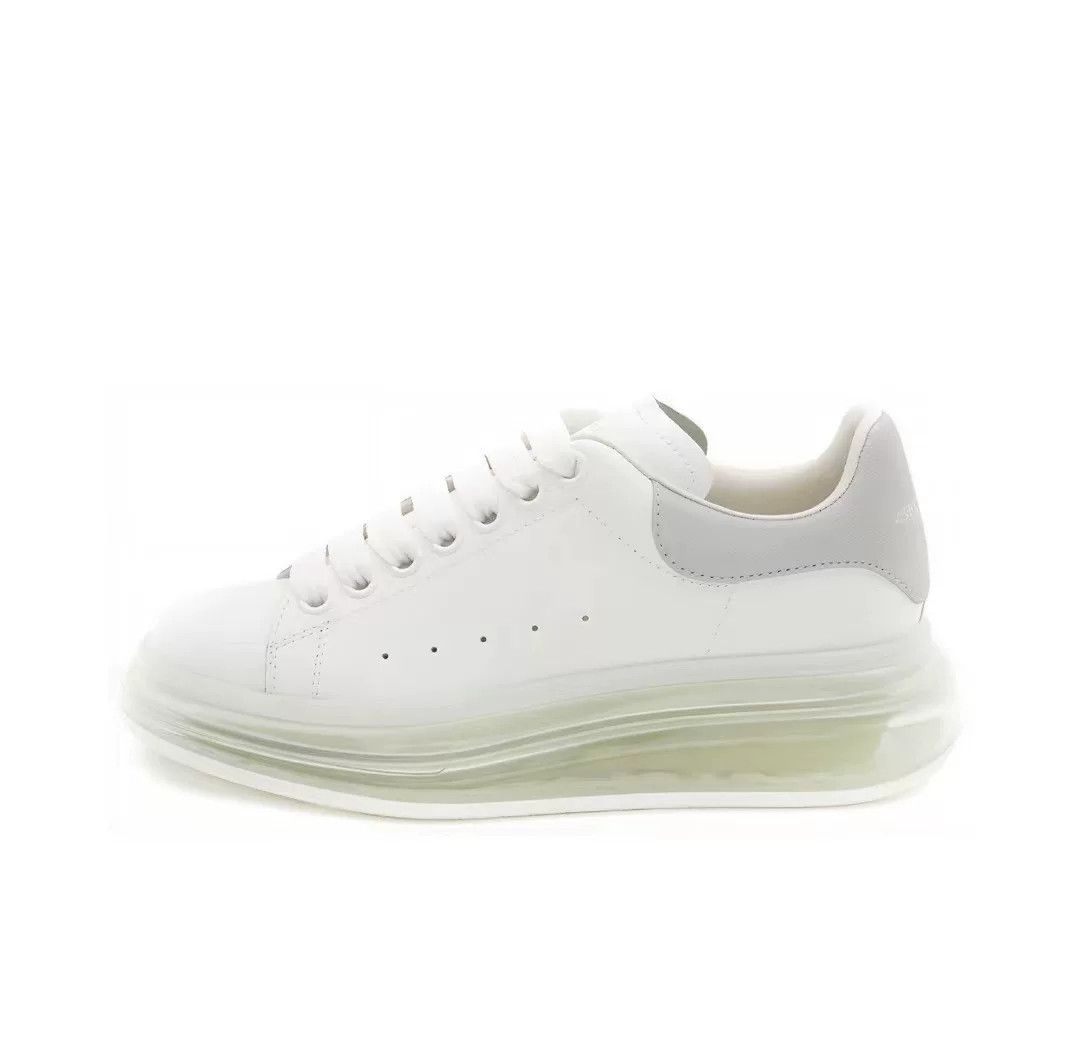 Alexander McQueen Alexander McQueen Clear White Lowtop Sneakers 40 Men Size US 7.5 / EU 40-41 - 9 Thumbnail