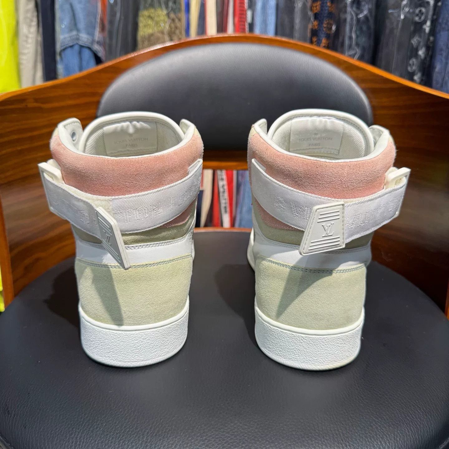 Louis Vuitton Louis Vuitton Multi Hitop Sneakers 40 Men Size US 7.5 / EU 40-41 - 3 Thumbnail
