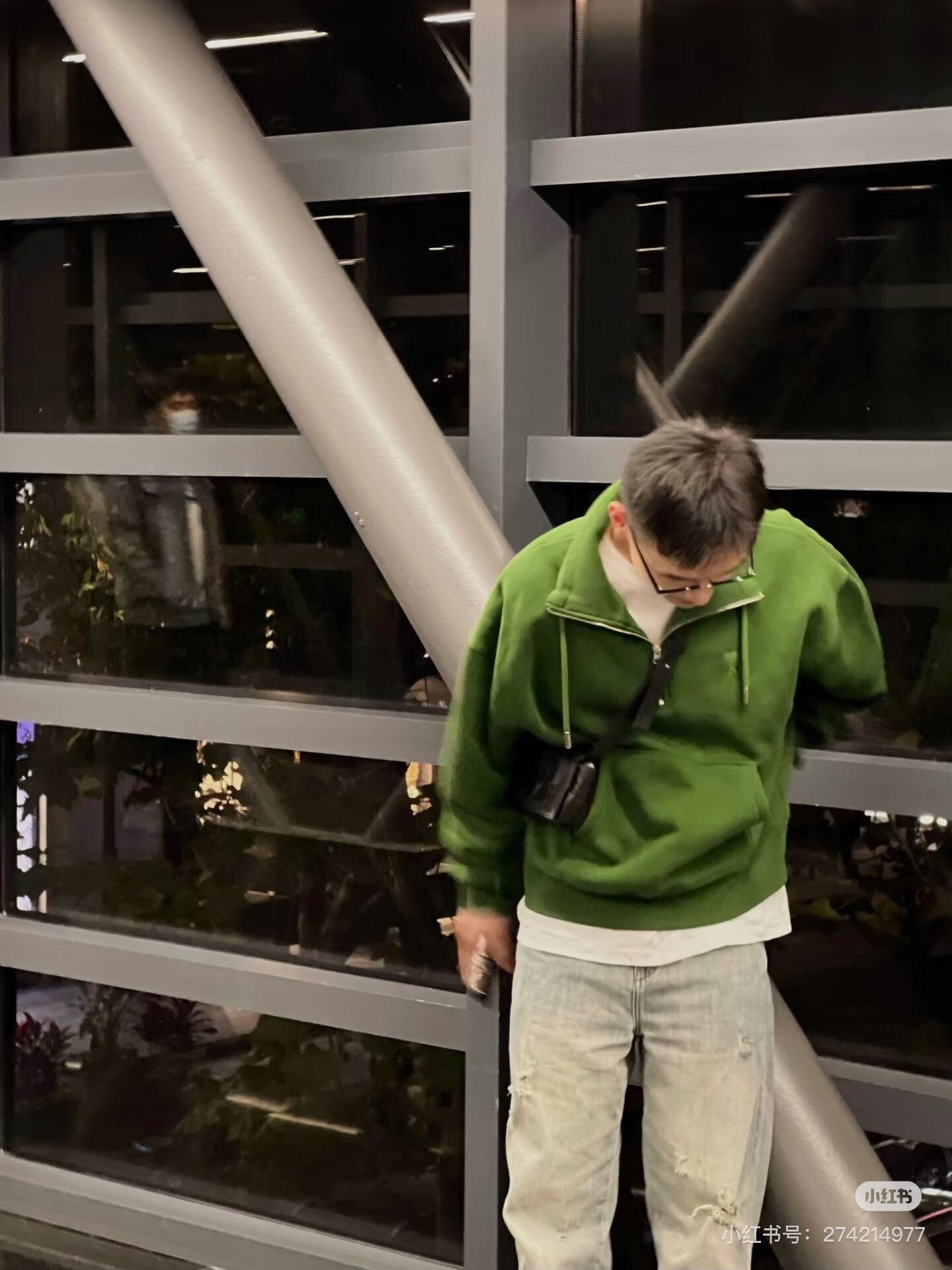 AMI Ami Green Hoodie S Men Size US S / EU 44-46 / 1 - 8 Thumbnail