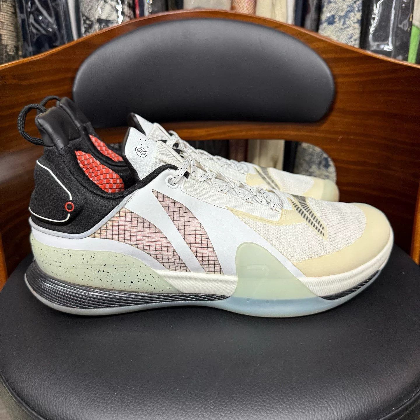 Li-Ning Li-Ning White Lowtop Sneakers 43 Men Size US 10 / EU 43 - 4 Thumbnail