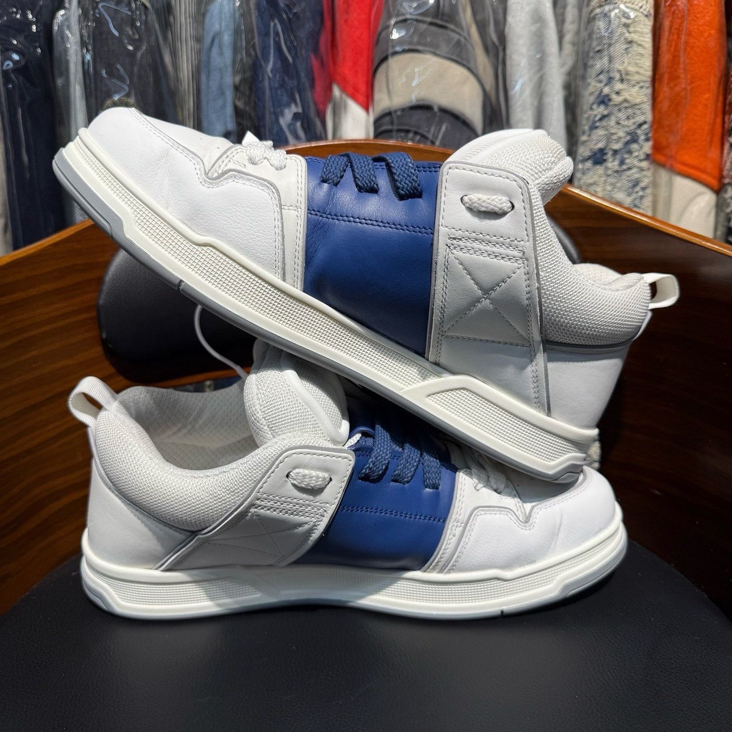 Valentino Valentino Skate Blue Lowtop Sneakers 42 Men Size US 9 / EU 42 - 7 Thumbnail