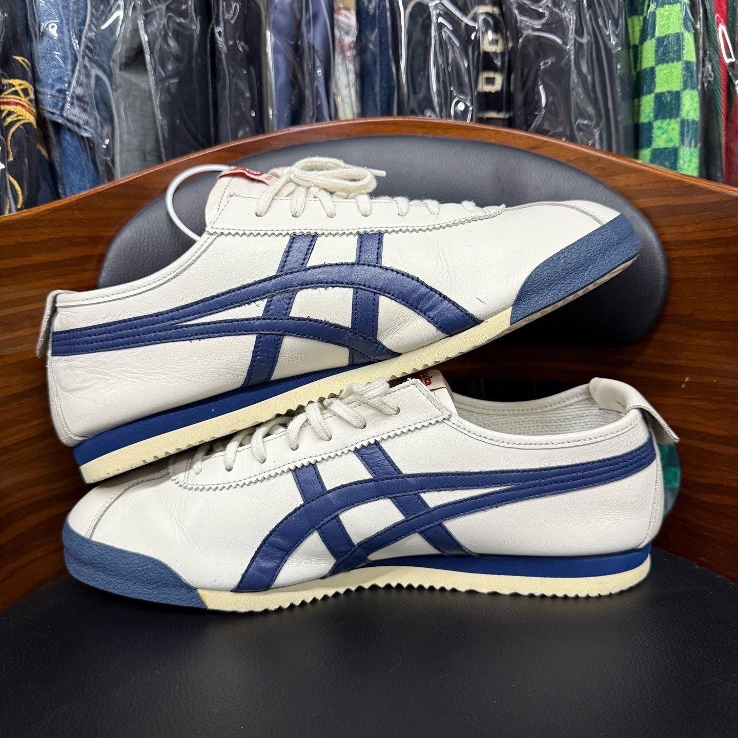 Onitsuka Tiger Onitsuka Tiger Tiger Blue Lowtop Sneakers 44.5 Men Size US 11 / EU 44 - 7 Thumbnail