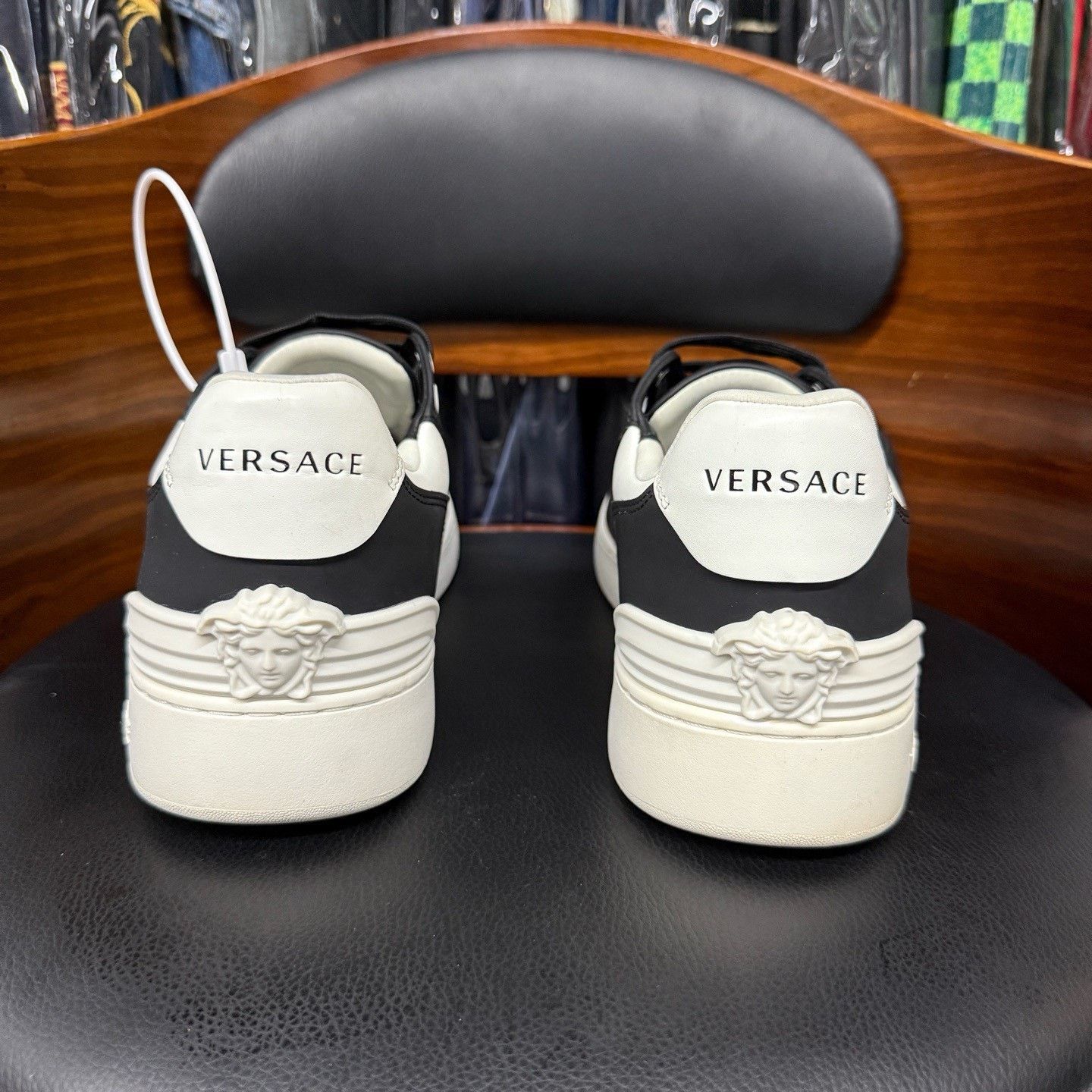 Versace Versace Black Lowtop Sneakers 43 Men Size US 10 / EU 43 - 3 Thumbnail