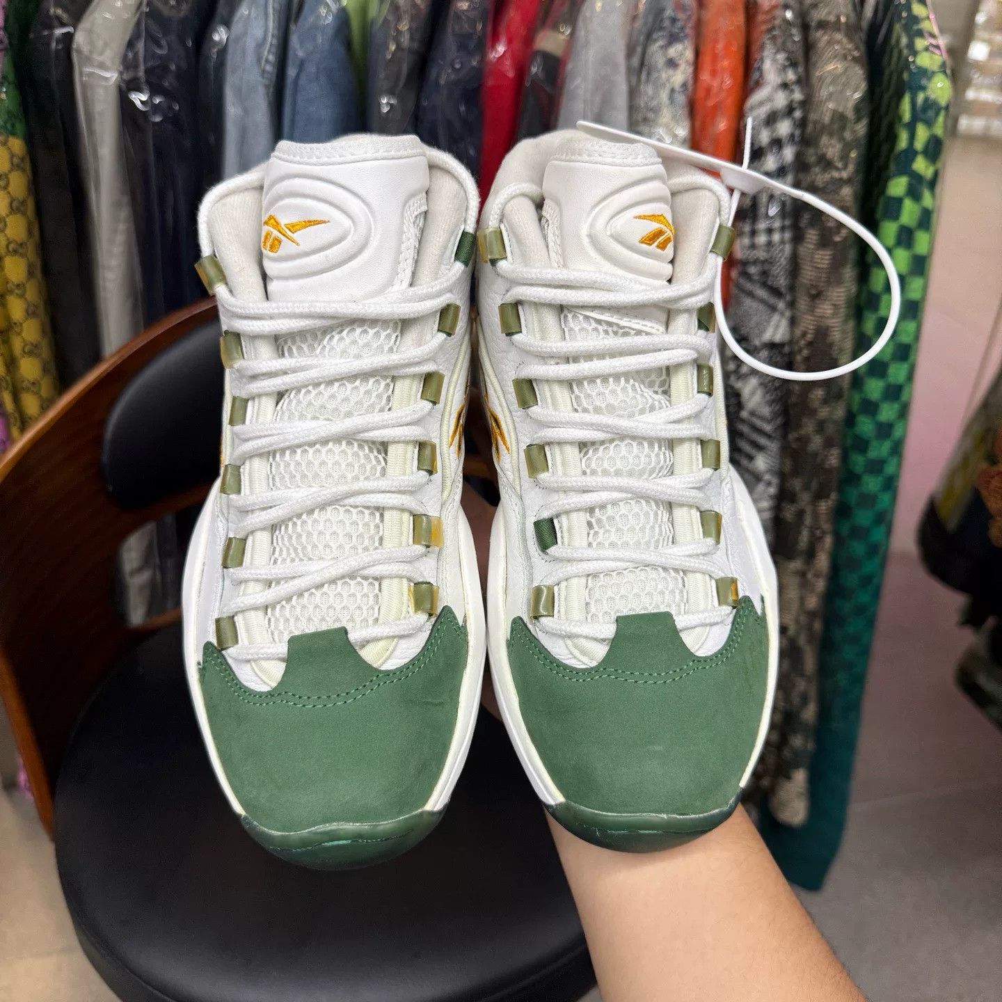 Other Green Lowtop Sneakers 39 Men Size US 6.5 / EU 39-40 - 5 Thumbnail