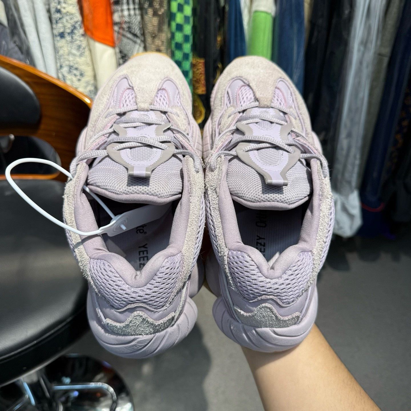Adidas Adidas YEEZY500 Purple Lowtop Sneakers 44.5 Men Size US 11 / EU 44 - 8 Thumbnail