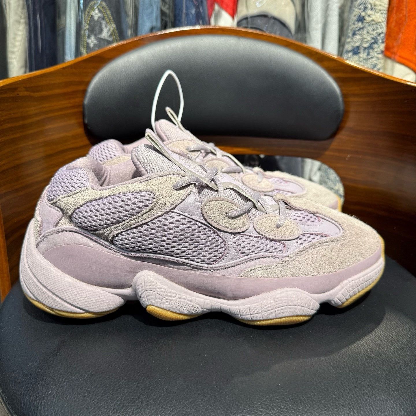 Adidas Adidas YEEZY500 Purple Lowtop Sneakers 44.5 Men Size US 11 / EU 44 - 4 Thumbnail