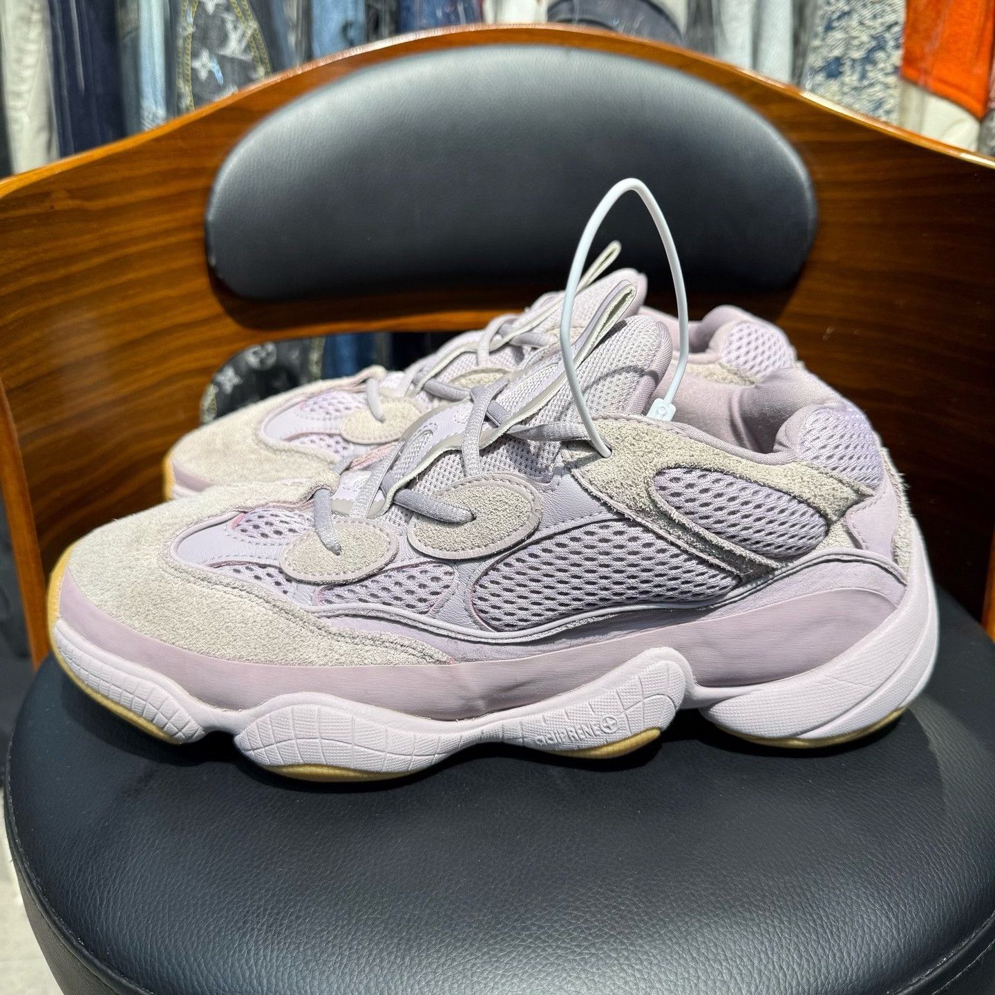 Adidas Adidas YEEZY500 Purple Lowtop Sneakers 44.5 Men Size US 11 / EU 44 - 6 Thumbnail