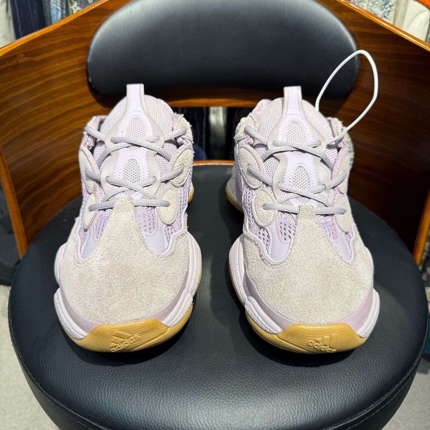 Adidas Adidas YEEZY500 Purple Lowtop Sneakers 44.5 Men Size US 11 / EU 44 - 2 Thumbnail