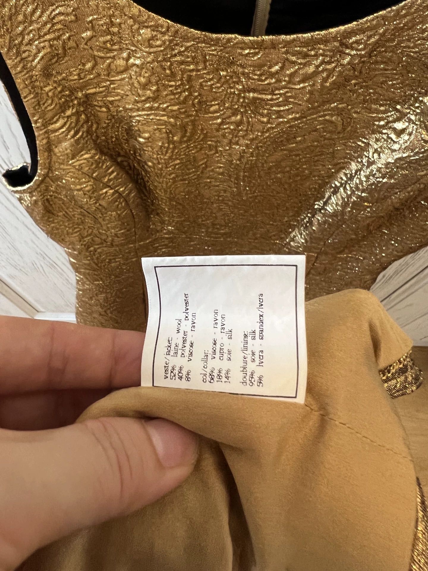 Chanel Chanel Vintage Nishijin Weave Suit Size XS / US 0-2 / IT 36-38 - 7 Thumbnail