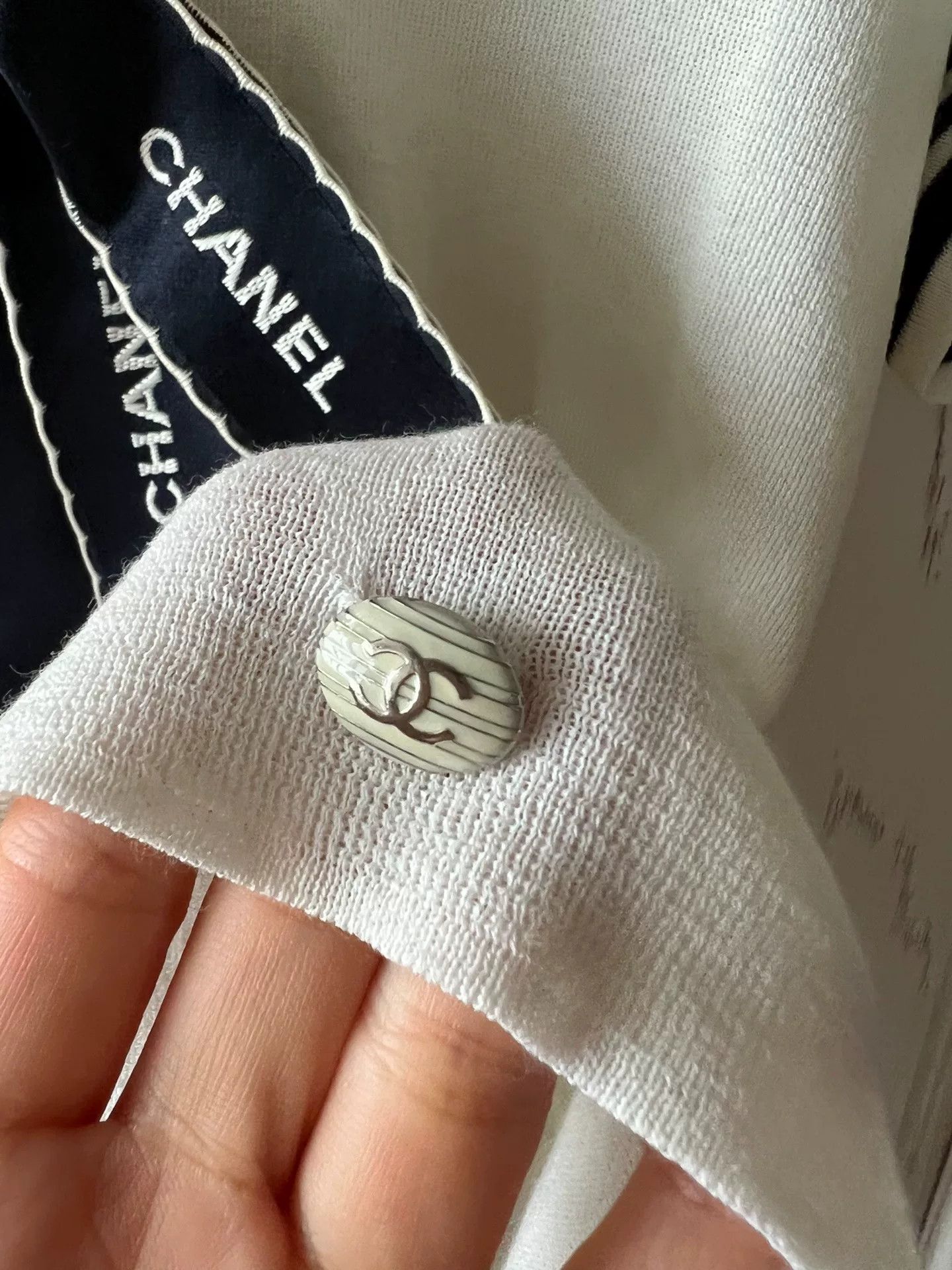 Chanel Chanel Navy Top Size 36 Size XS / US 0-2 / IT 36-38 - 5 Thumbnail