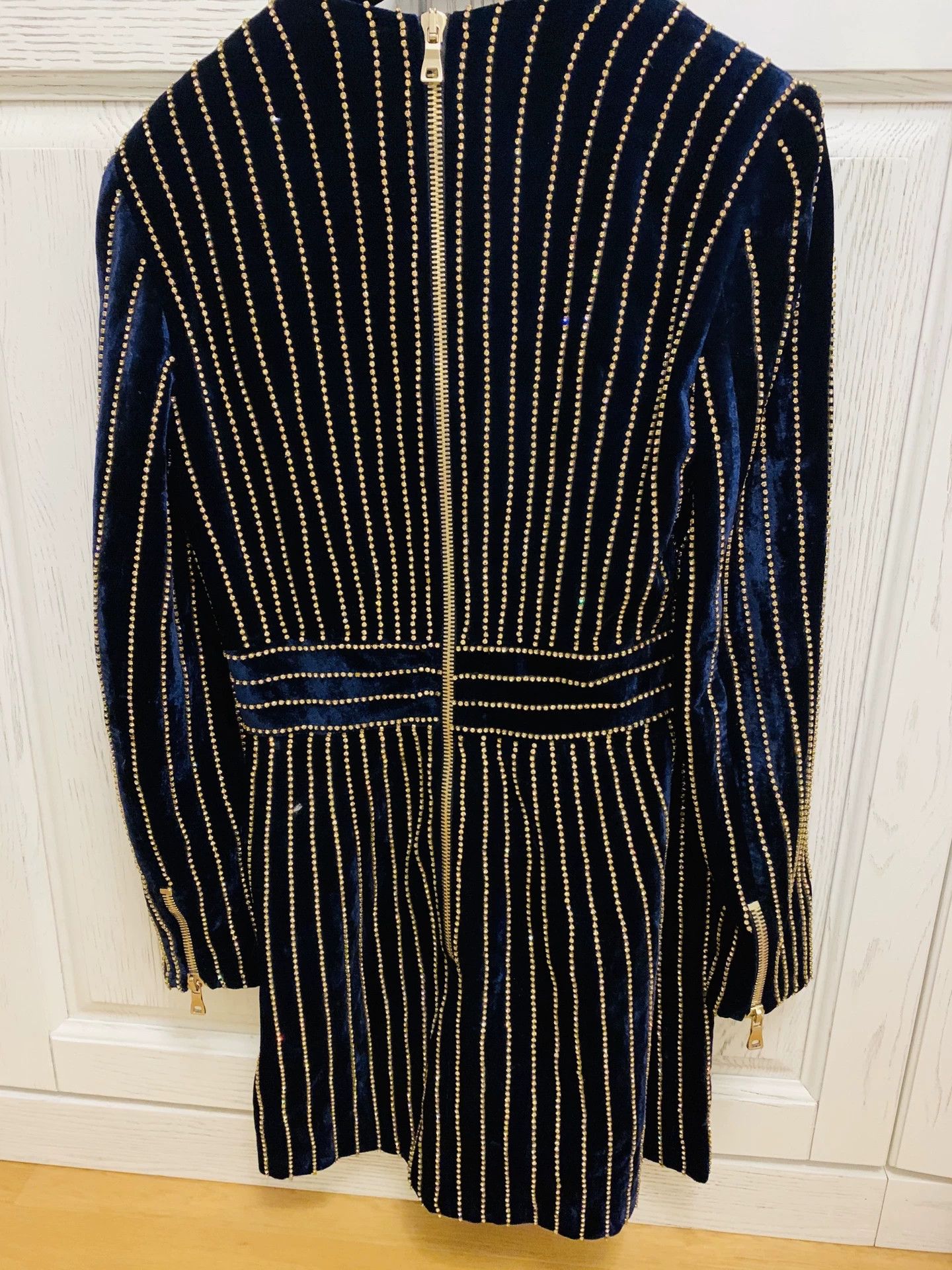 Balmain Balmain Women's Striped Dress Size S / US 4 / IT 40 - 4 Thumbnail