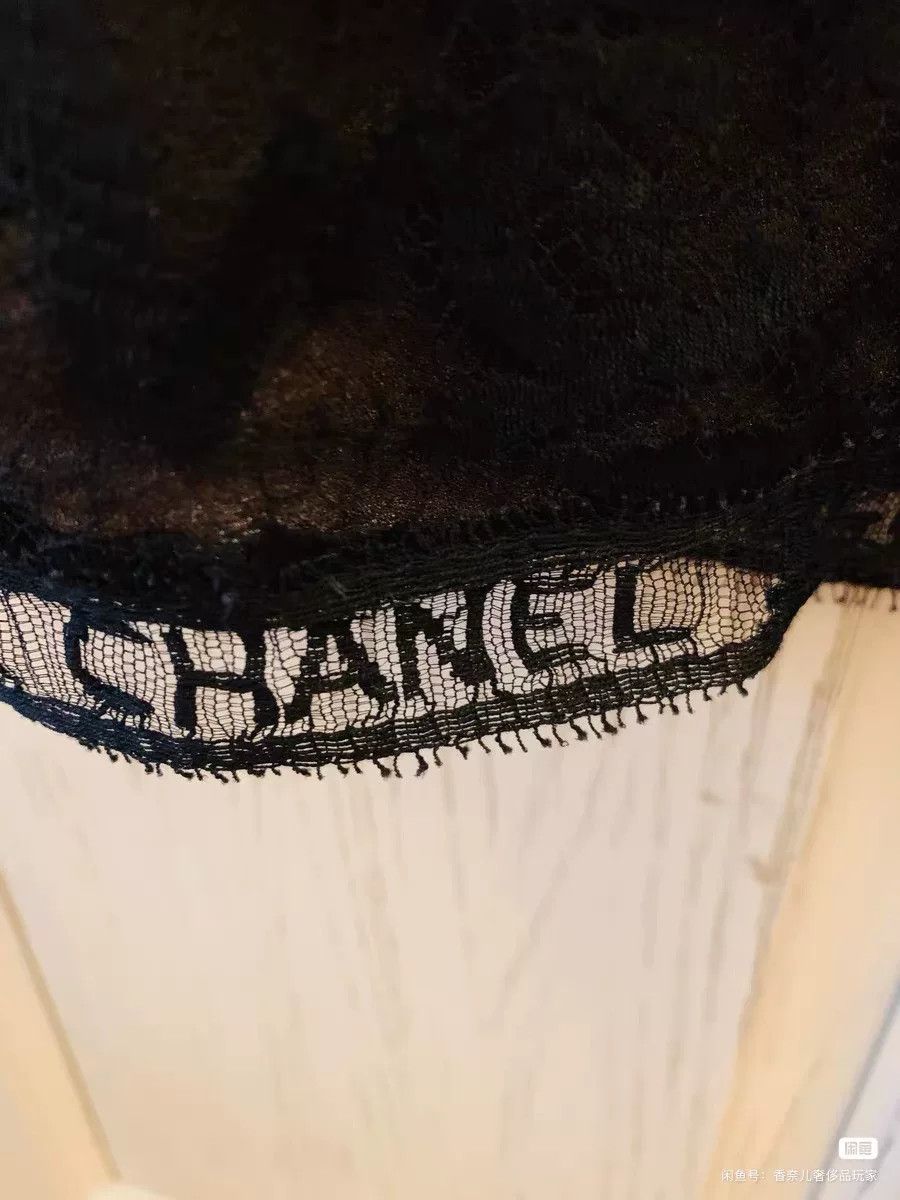 Chanel Chanel Letter Lace Vest Size S / US 4 / IT 40 - 3 Thumbnail