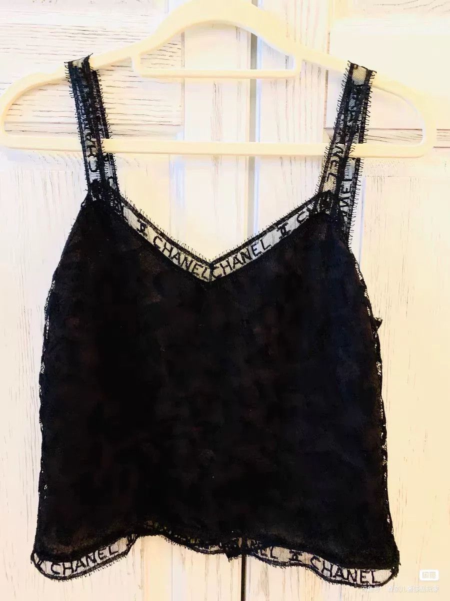 Chanel Chanel Letter Lace Vest Size S / US 4 / IT 40 - 5 Thumbnail