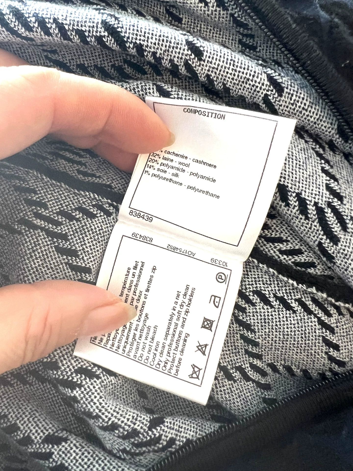Chanel Chanel Cashmere Dress Size 34 Size XXS / US 00 / IT 34 - 9 Thumbnail