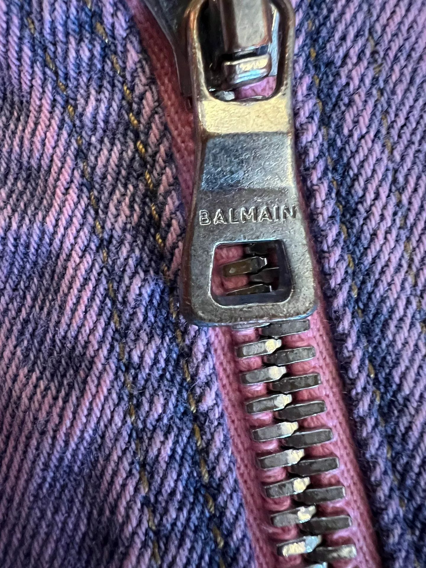 Balmain Balmain Denim Skirt Size 36 Size 36" / US 14 / IT 50 - 4 Thumbnail