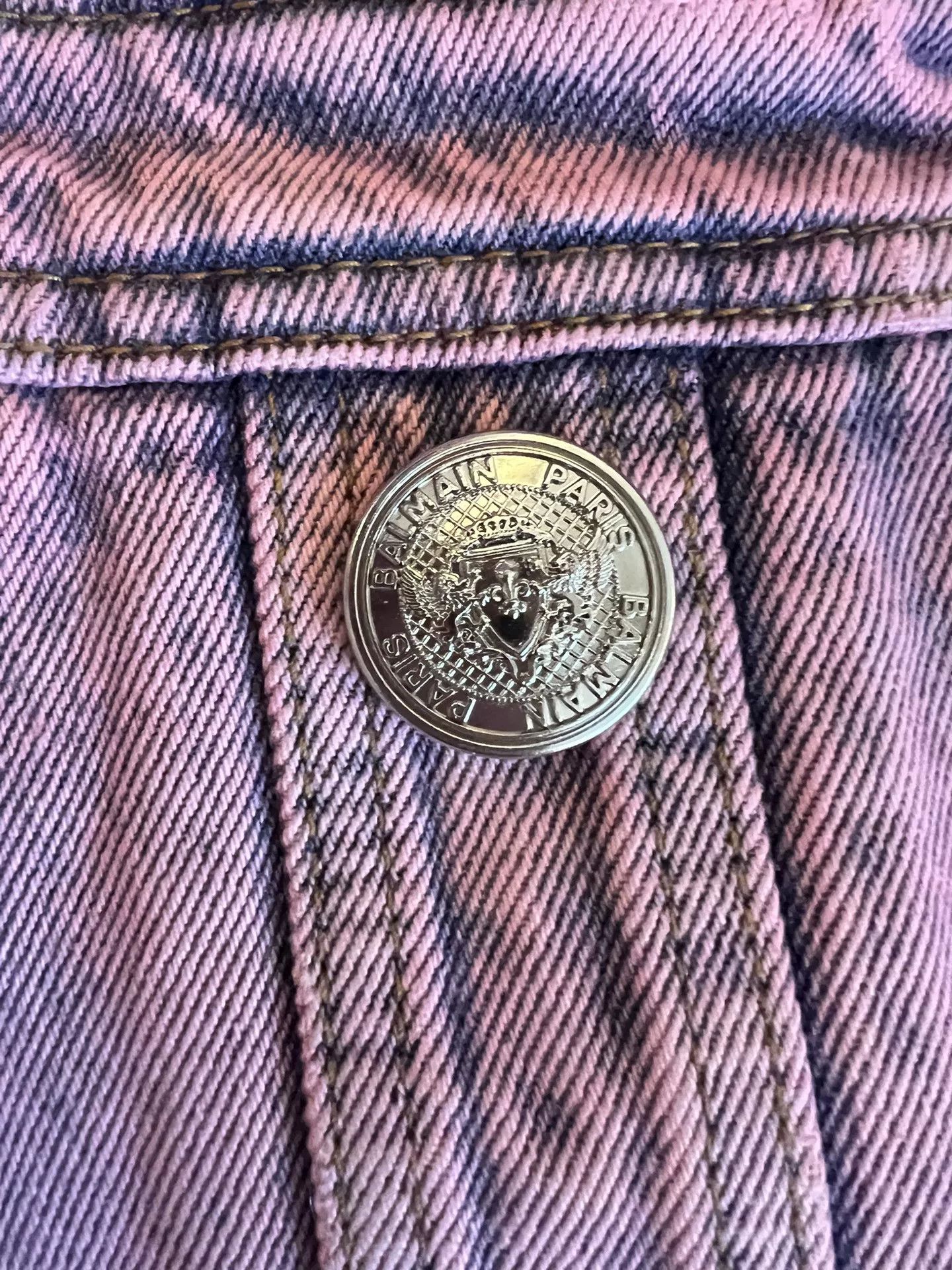 Balmain Balmain Denim Skirt Size 36 Size 36" / US 14 / IT 50 - 5 Thumbnail