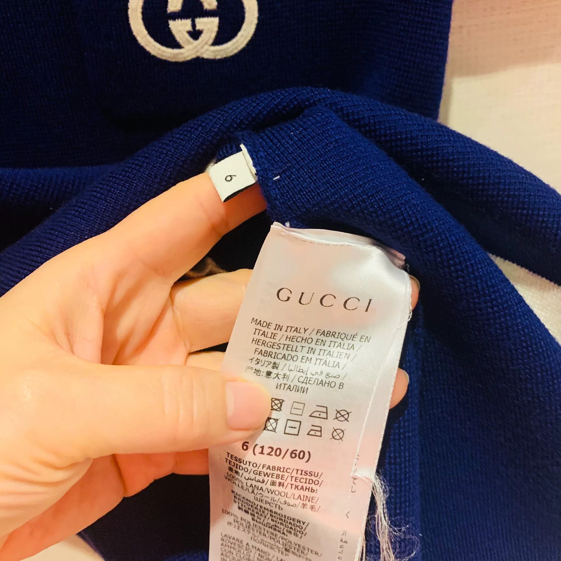Gucci Gucci Cashmere Dress Size 26" / US 2 / IT 38 - 4 Thumbnail