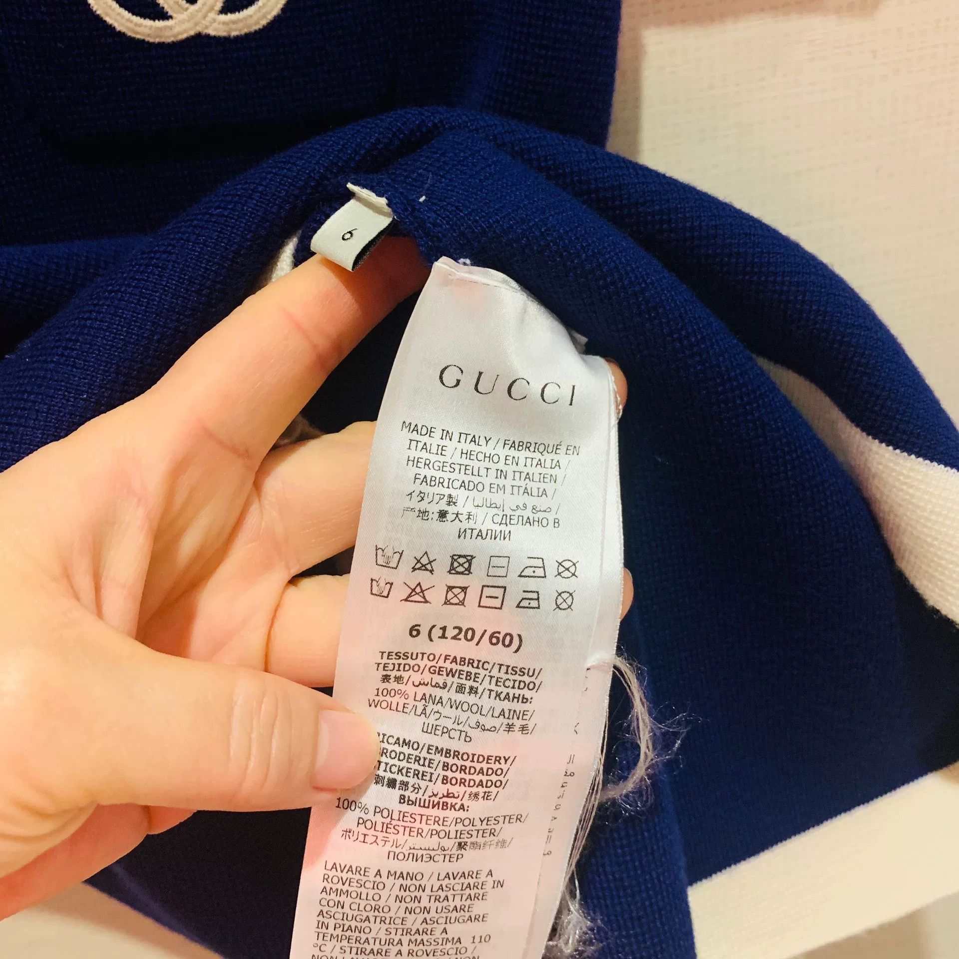 Gucci Gucci Cashmere Dress Size 26" / US 2 / IT 38 - 5 Thumbnail