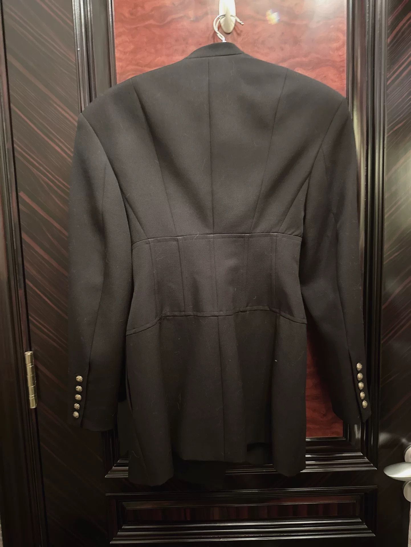 Balmain Balmain Black Blazer Dress Size XS / US 0-2 / IT 36-38 - 3 Thumbnail