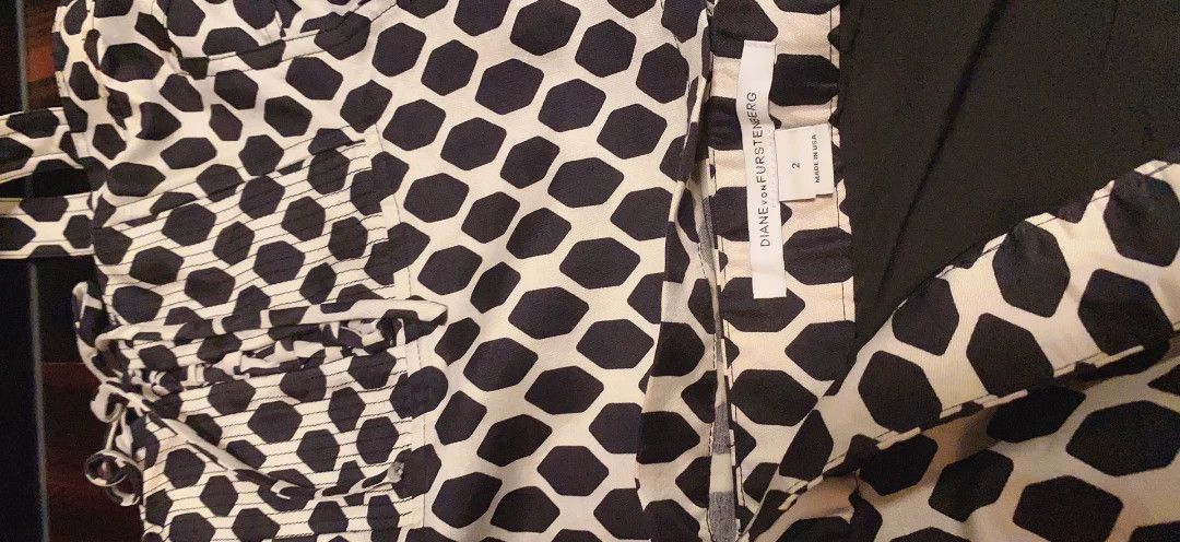 Diane von Furstenberg DVF Runway Silk-Cotton Two-Piece Set Size M / US 6-8 / IT 42-44 - 6 Thumbnail