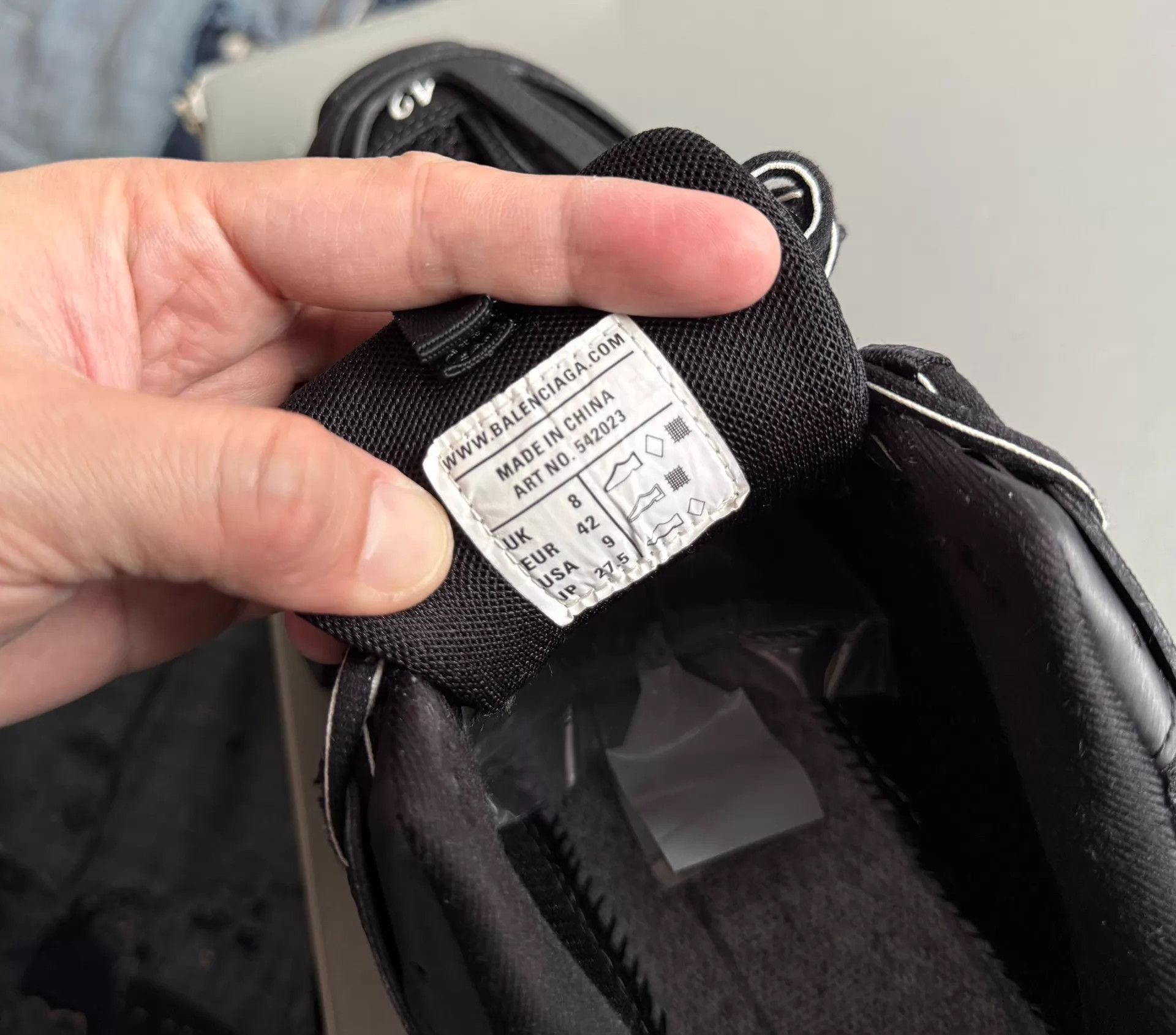 Balenciaga Black Hitop Sneakers Size 9 Size US 9 / EU 42 - 9 Thumbnail