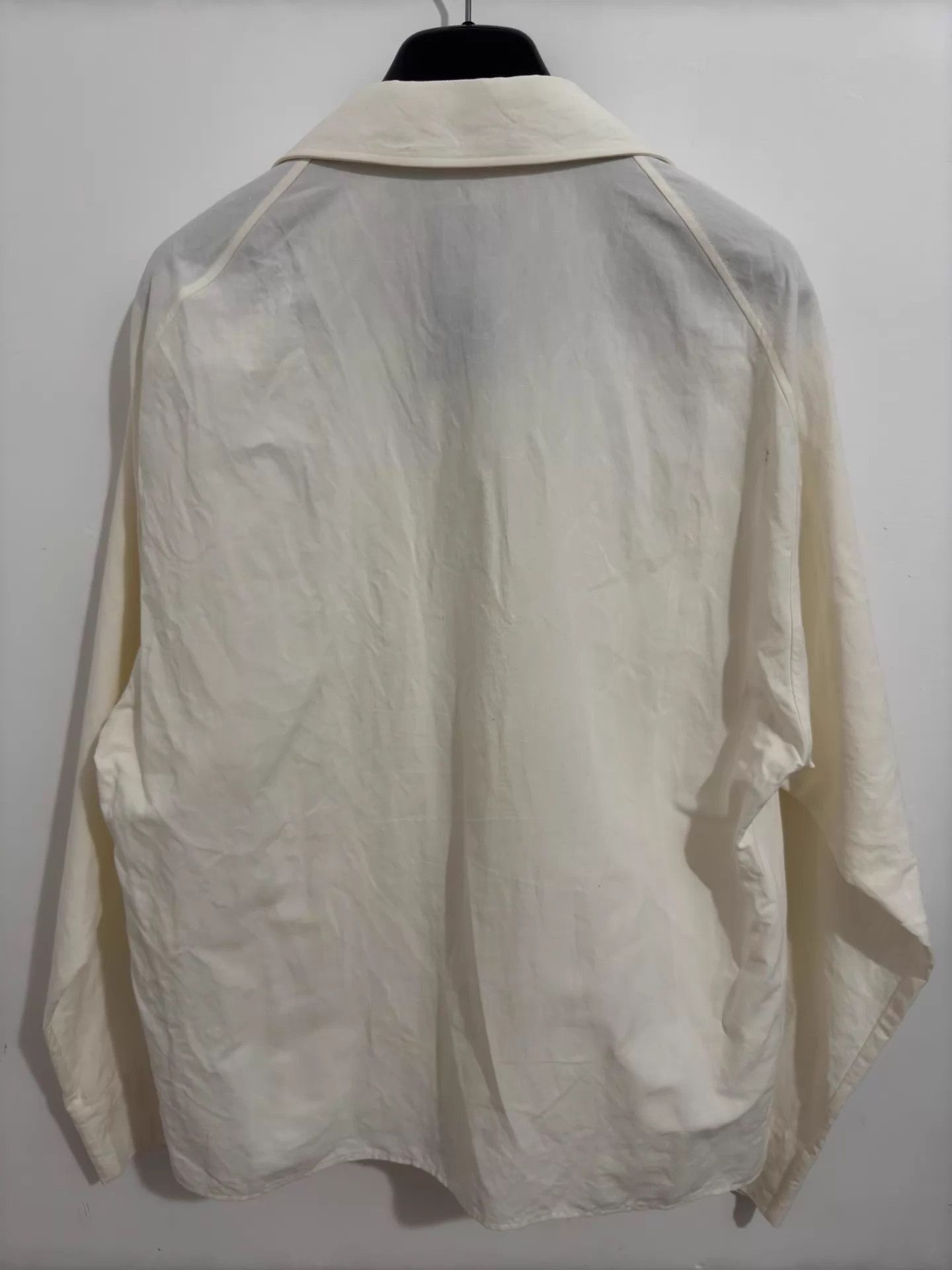 Saint Laurent Paris Beige Long Sleeve Collared Shirt Size US S / EU 44-46 / 1 - 2 Thumbnail