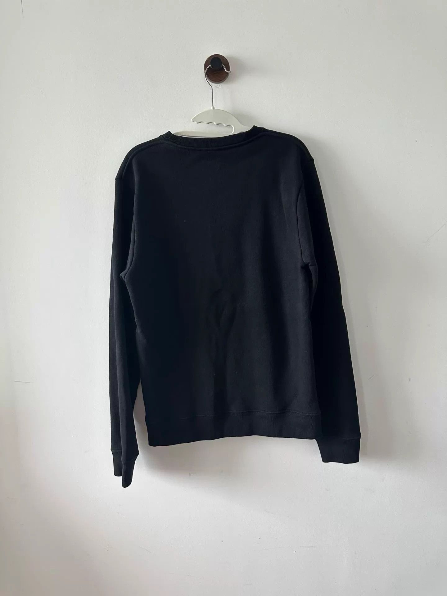 Loewe Black Long-Sleeve Sweatshirt with Text Design Size US M / EU 48-50 / 2 - 2 Thumbnail