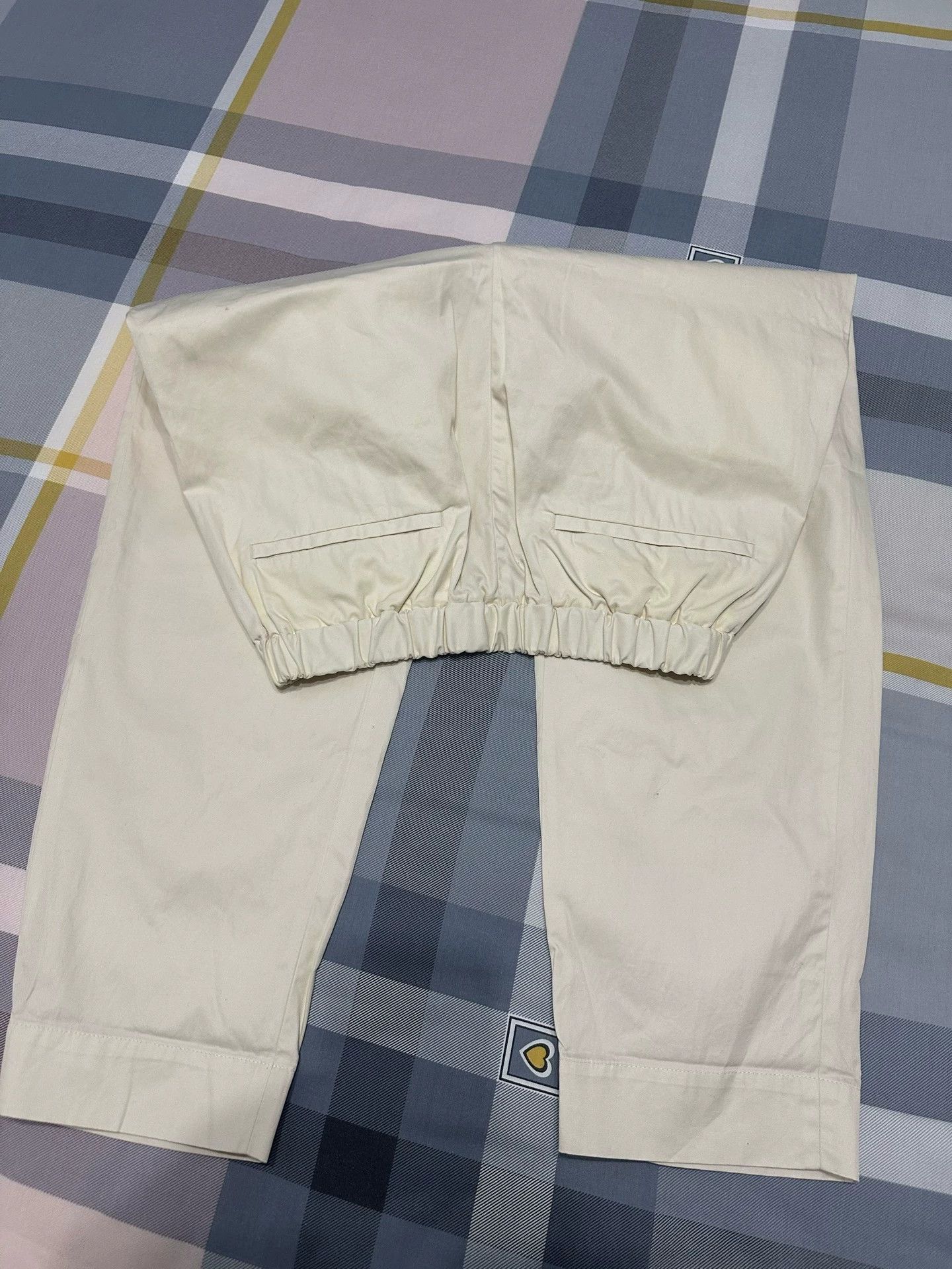 Jil Sander White Casual Pants Size 30 Size US 30 / EU 46 - 4 Thumbnail