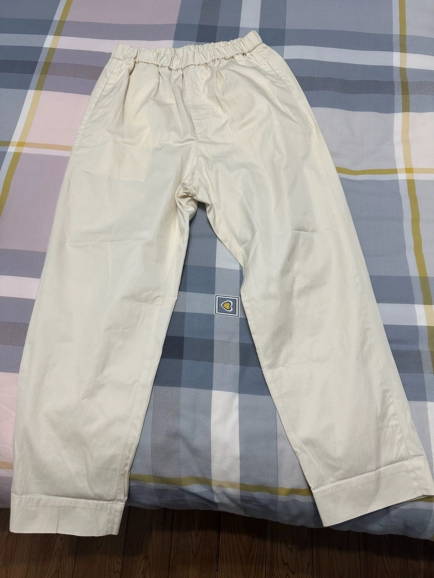 Jil Sander White Casual Pants Size 30 Size US 30 / EU 46 - 2 Thumbnail