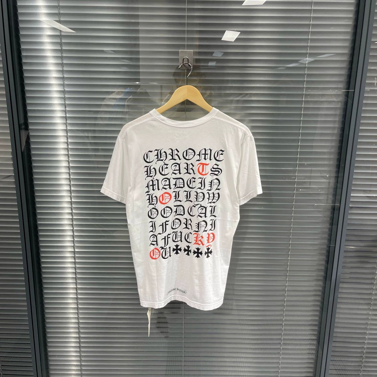 Chrome Hearts White Short-Sleeve Pocket T-Shirt Size S Size US S / EU 44-46 / 1 - 2 Thumbnail