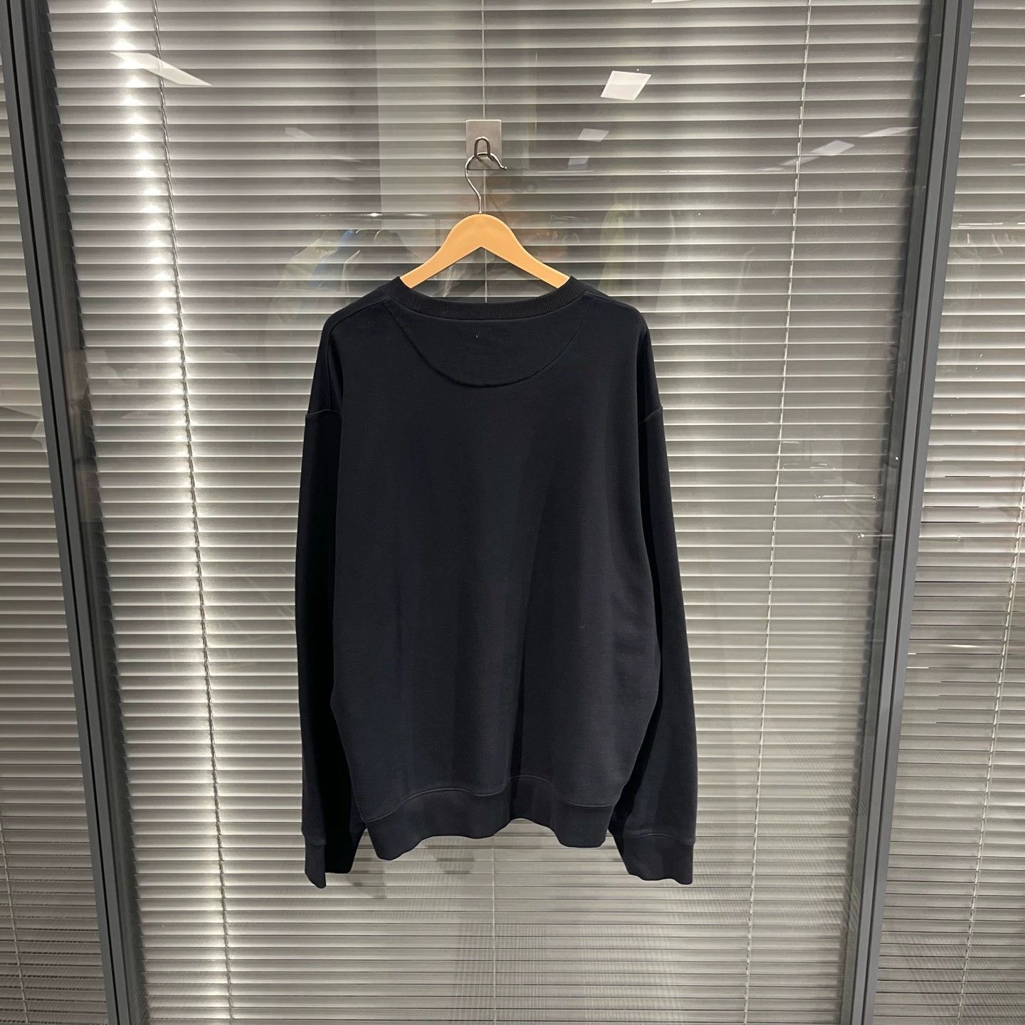 Prada Black Crewneck Sweatshirt Size US L / EU 52-54 / 3 - 2 Thumbnail