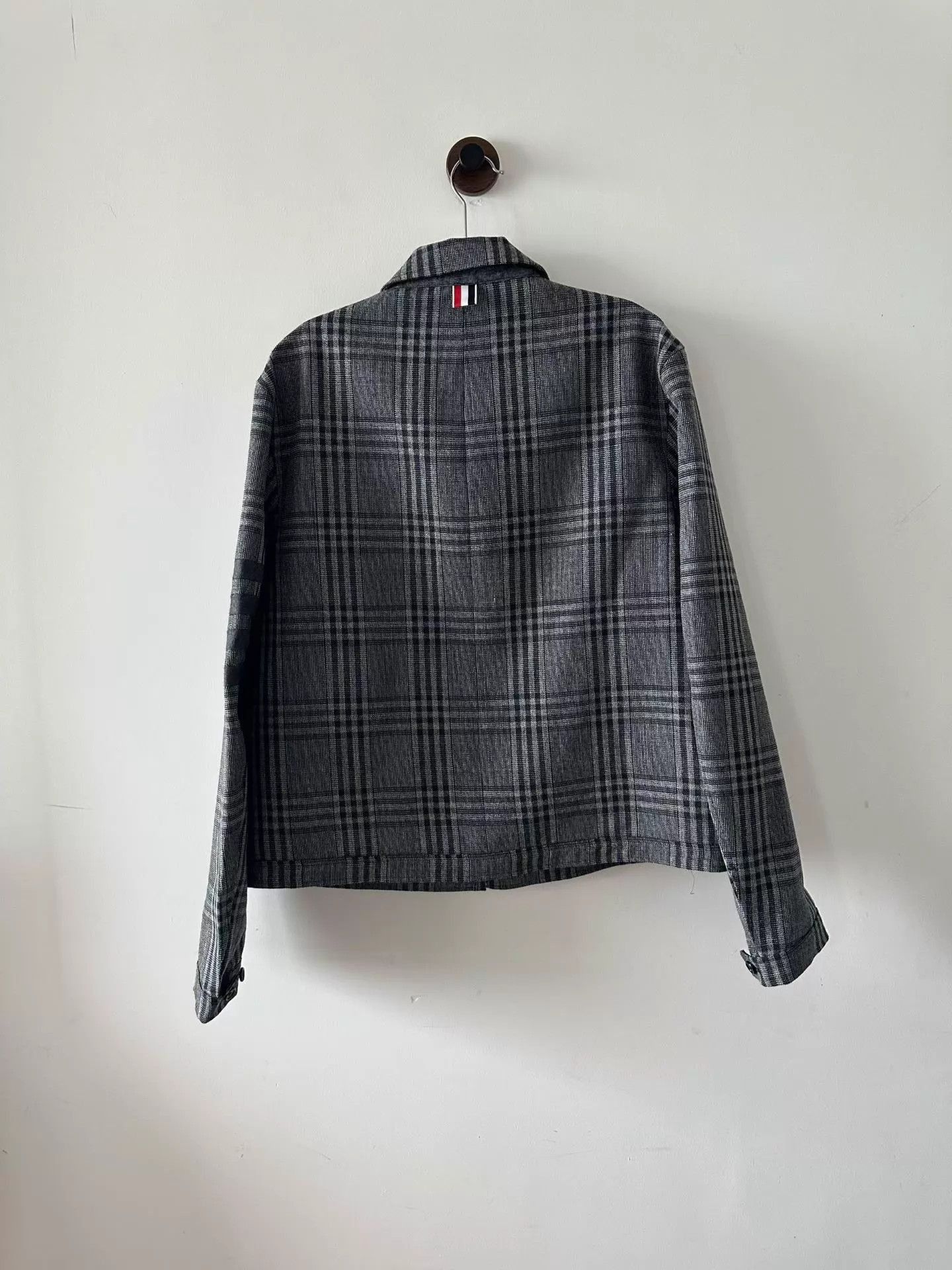 Thom Browne Multi Plaid Collared Zip-Up Jacket - Size M Size US M / EU 48-50 / 2 - 2 Thumbnail