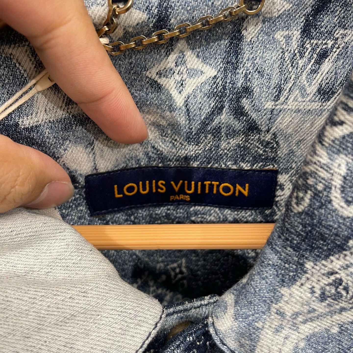 Louis Vuitton Blue Short Sleeve Patterned Shirt Size US L / EU 52-54 / 3 - 2 Thumbnail
