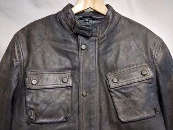 Other Belstaff Cowhide Leather Jacket UK Made Size US L / EU 52-54 / 3 - 2 Thumbnail
