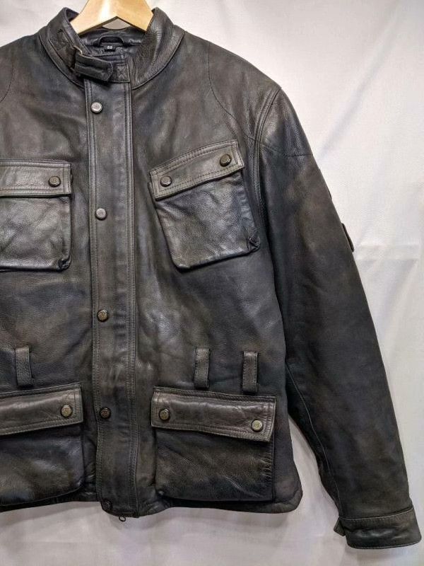 Other Belstaff Cowhide Leather Jacket UK Made Size US L / EU 52-54 / 3 - 5 Thumbnail