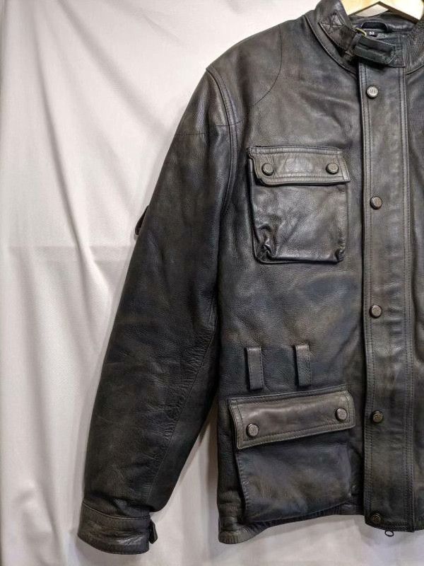 Other Belstaff Cowhide Leather Jacket UK Made Size US L / EU 52-54 / 3 - 4 Thumbnail