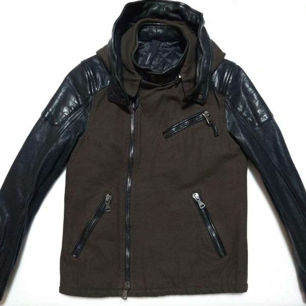 Other GARRETT Cotton Leather Paneled Blouson Size US S / EU 44-46 / 1 - 3 Thumbnail