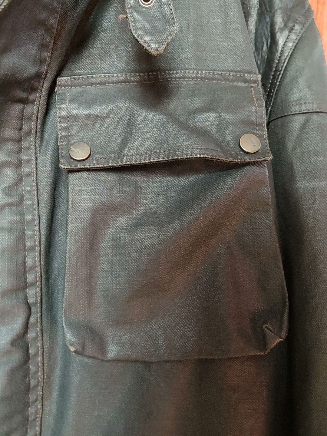 Other G.GUAGLIANONE Waxed Jacket Italy Made Size US S / EU 44-46 / 1 - 6 Thumbnail
