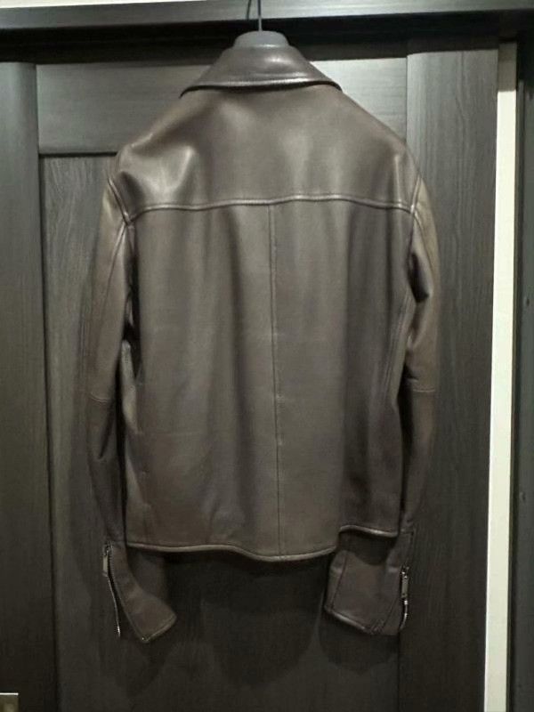 Other TAGLIATORE Brown Sheepskin Double Rider Jacket Size US S / EU 44-46 / 1 - 2 Thumbnail