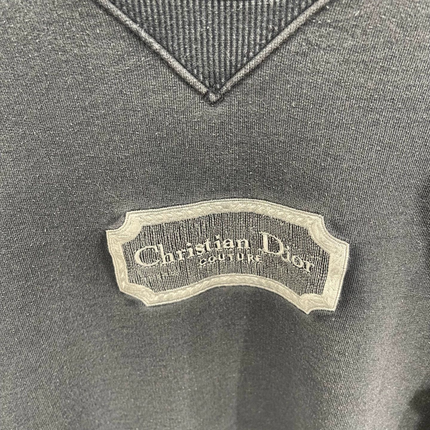Dior Gray Crewneck Sweatshirt - XXL Size US XXL / EU 58 / 5 - 4 Thumbnail